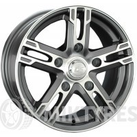 LS Wheels LS215 6.5x15 5x139.7 ET 40 Dia 98.5 (Silver)